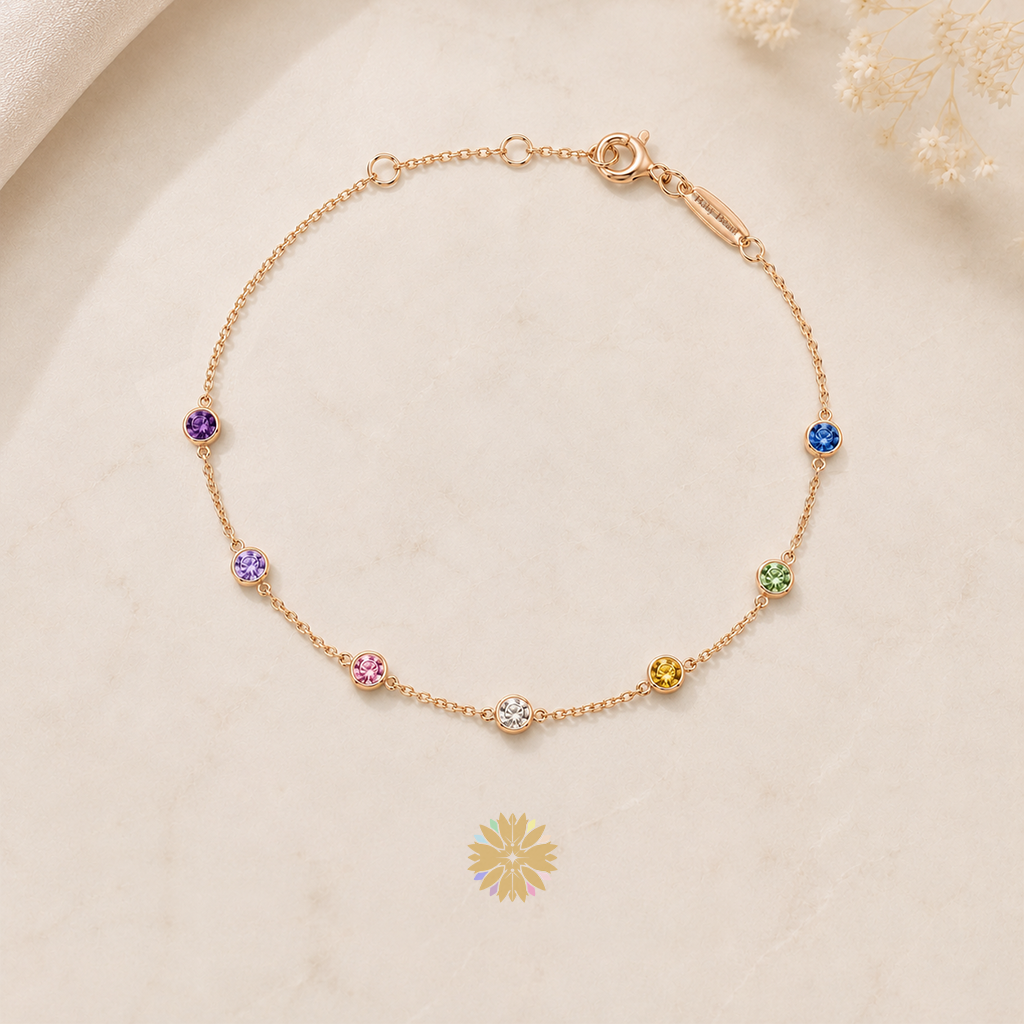 Pulsera Puntos de Luz - Multizafiros