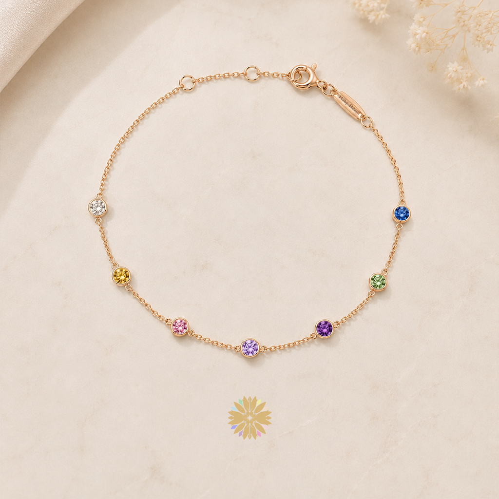 Pulsera Puntos de Luz - Multizafiros